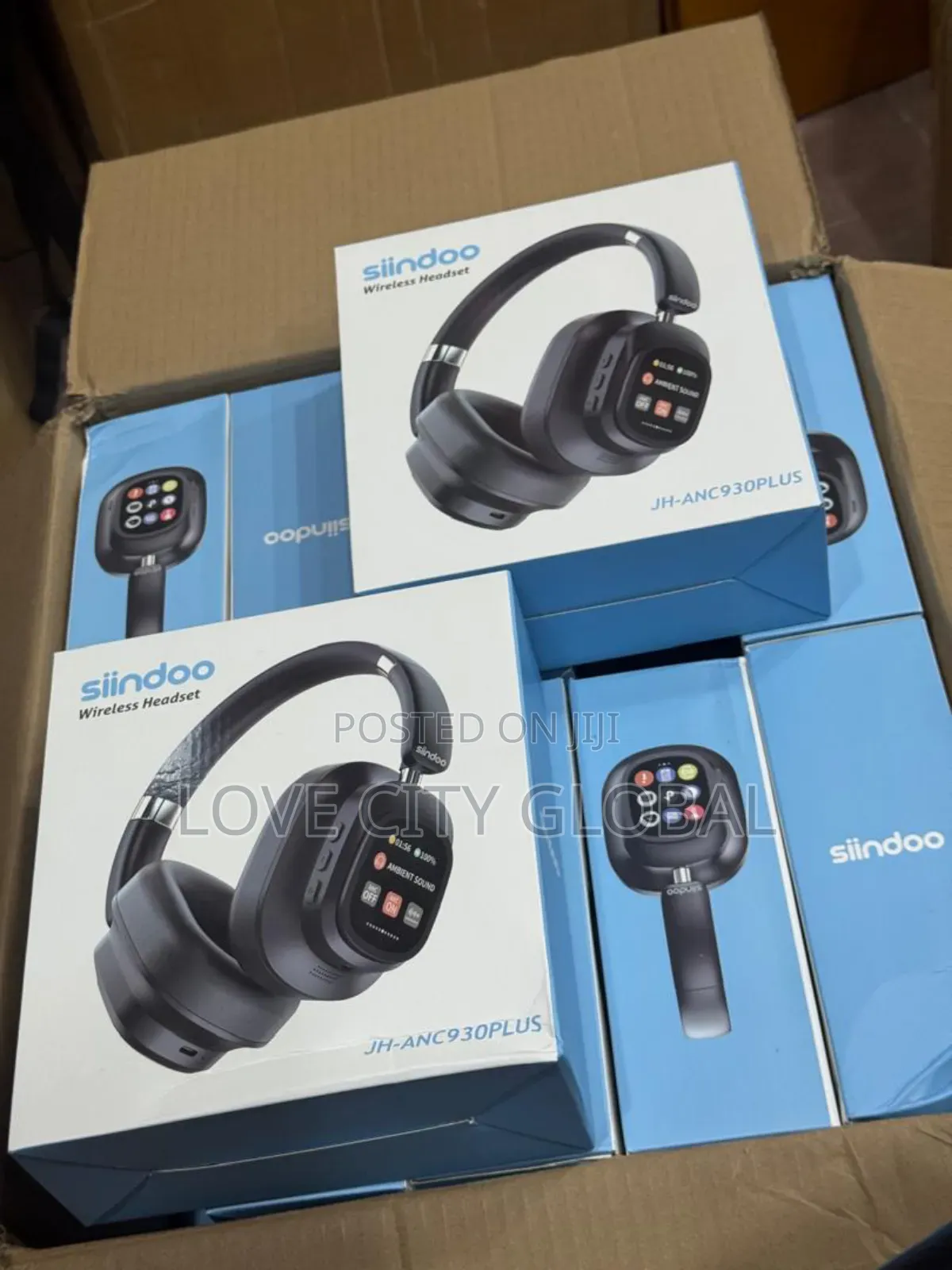 Sinndoo Jn-Anc930plus Smart Touchscreen Headphone With Bag