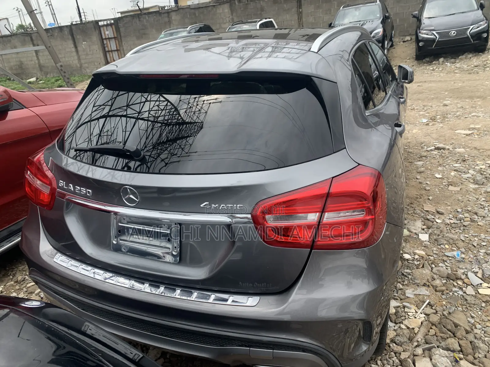 Mercedes-Benz GLA 250 2018 Gray
