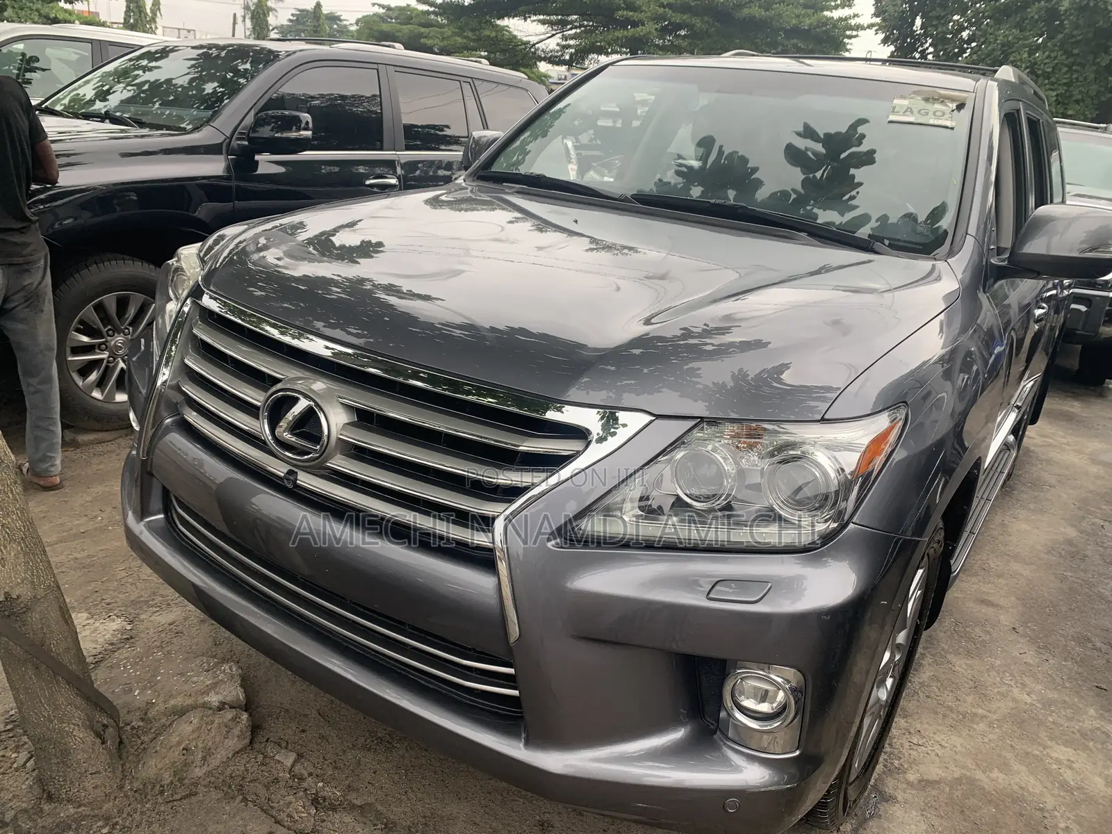Lexus LX 570 AWD 2016 Gray