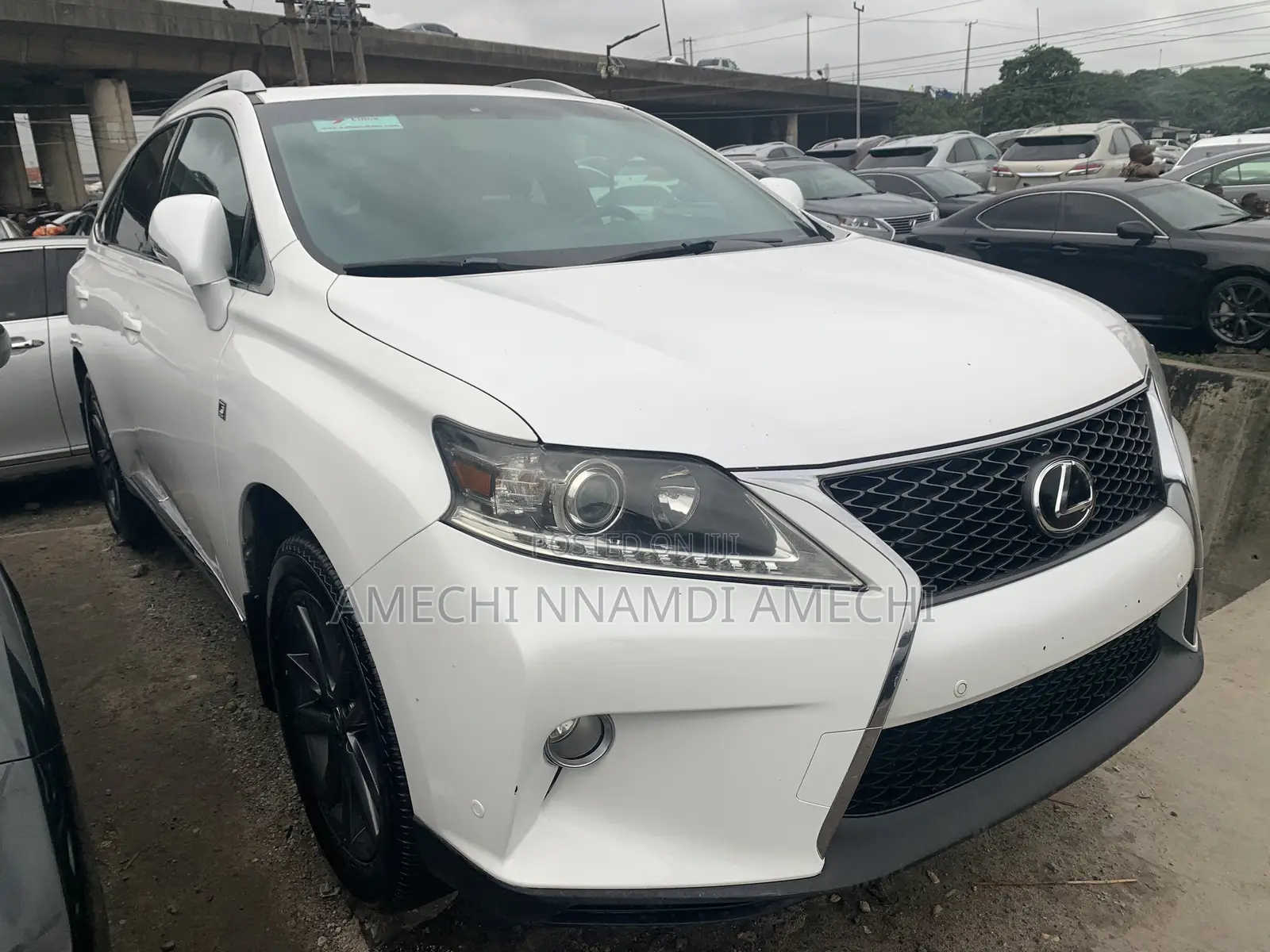 Lexus RX 350 F Sport AWD 2015 White