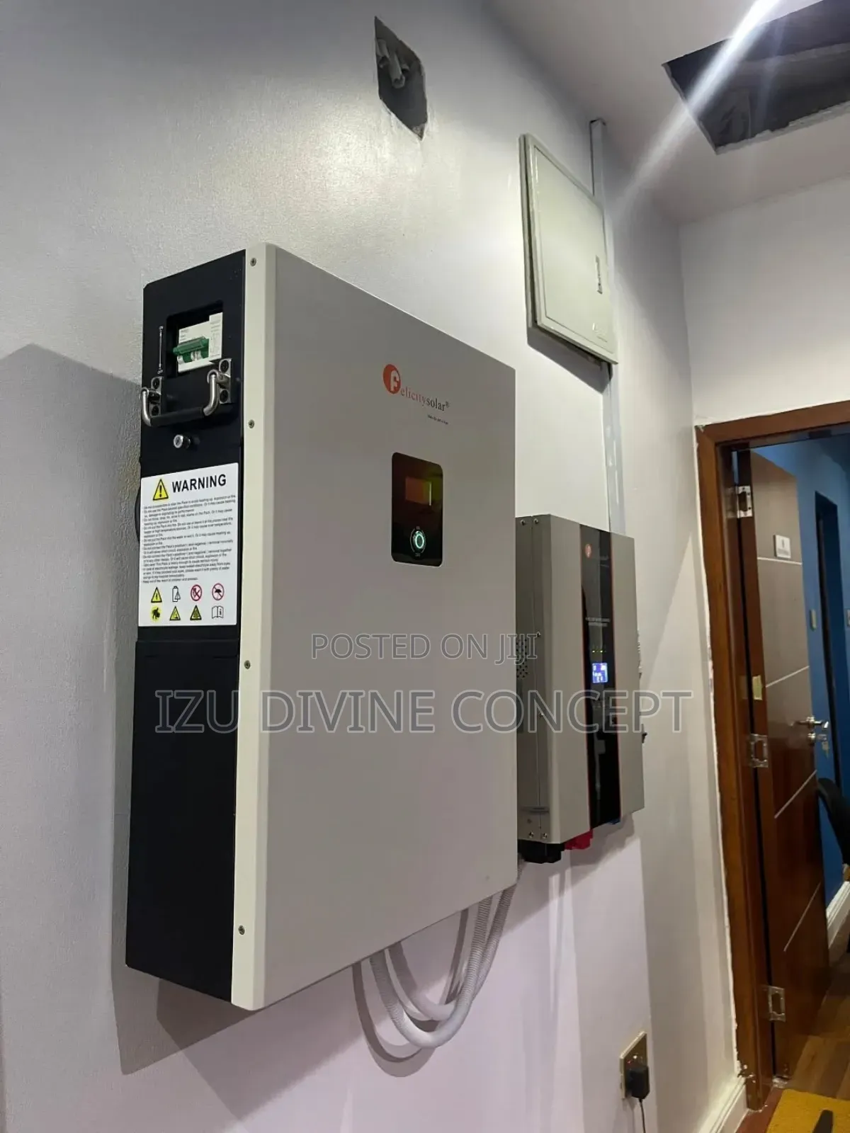 5kva Inverter Setup and 10kwh Lithium Battery Backup