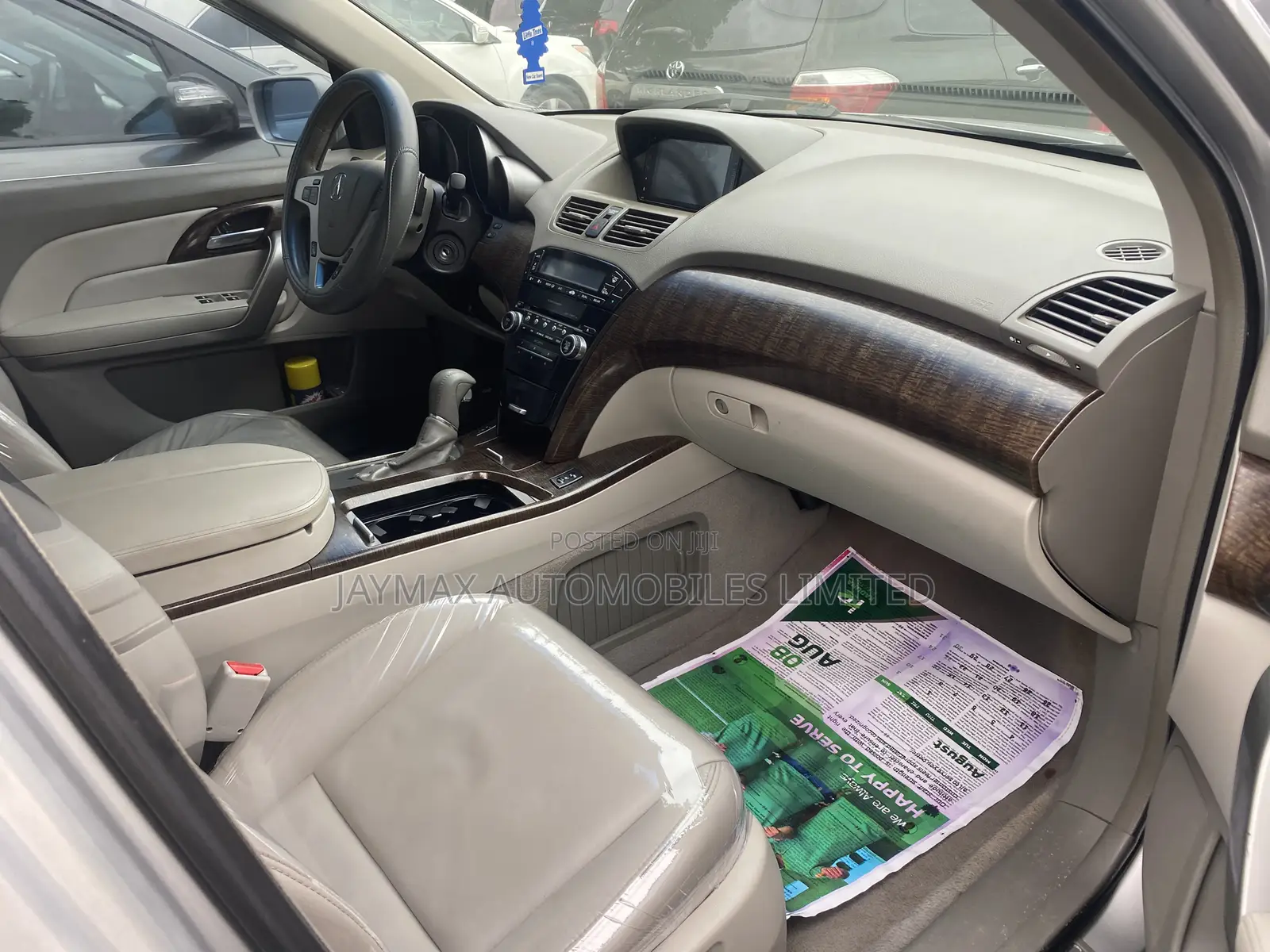 Acura MDX Advance Package SUV AWD (3.7L 6cyl 6A) 2012 Silver