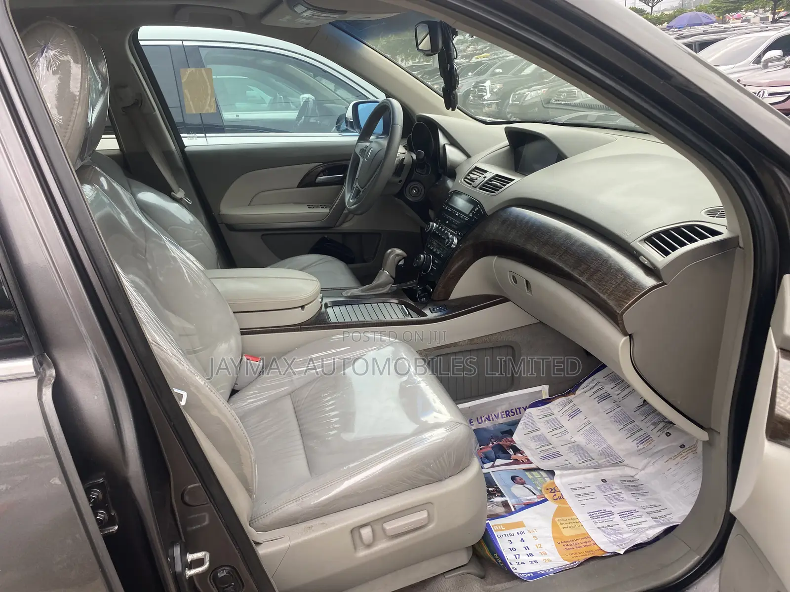 Acura MDX Advance Package SUV AWD (3.7L 6cyl 6A) 2012 Gray