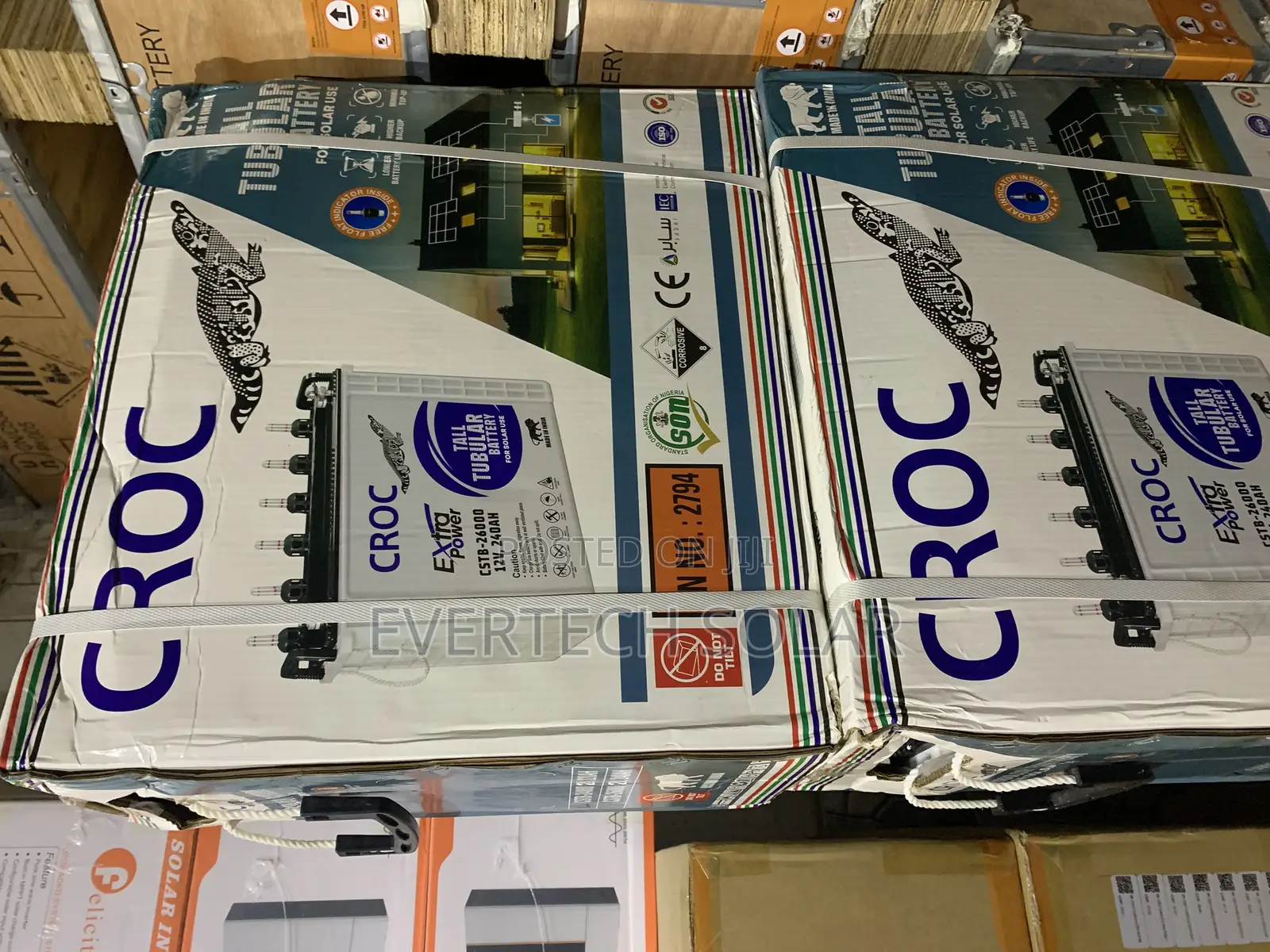 220 Ahms Croc Tall Tubular Battery