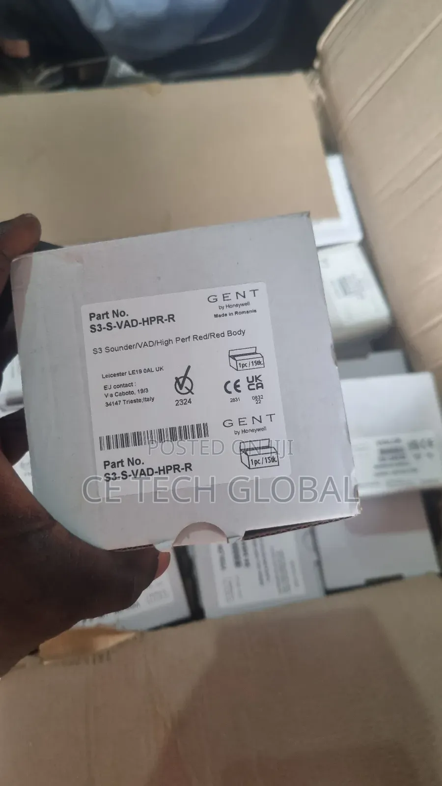 Gent Addressable Sounder And Strobe