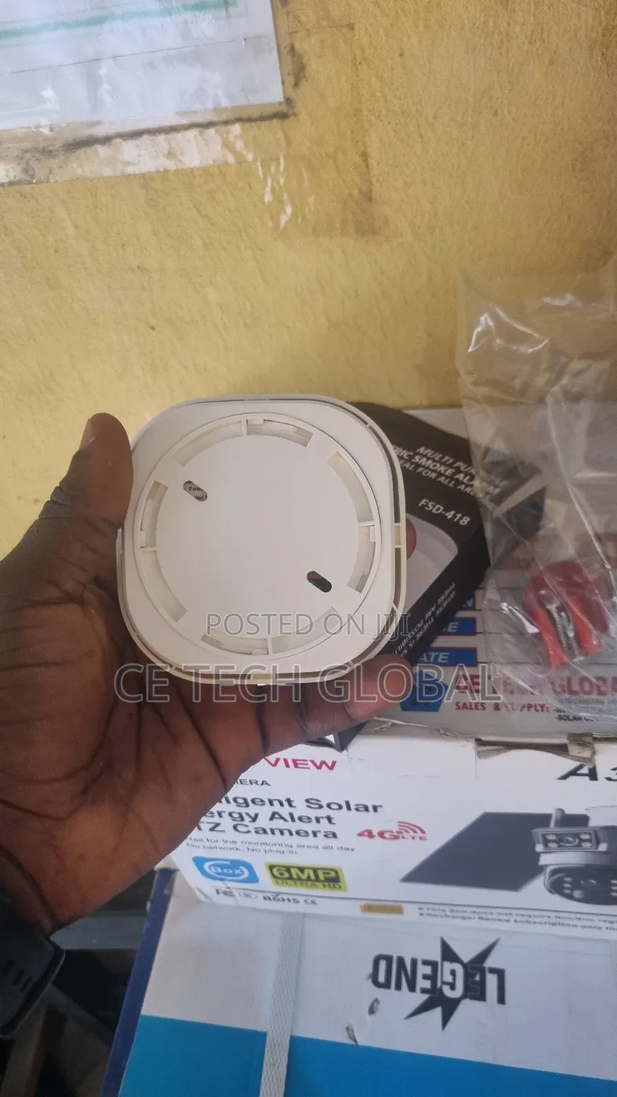 Wireless Battery Operated Smoke Alarm