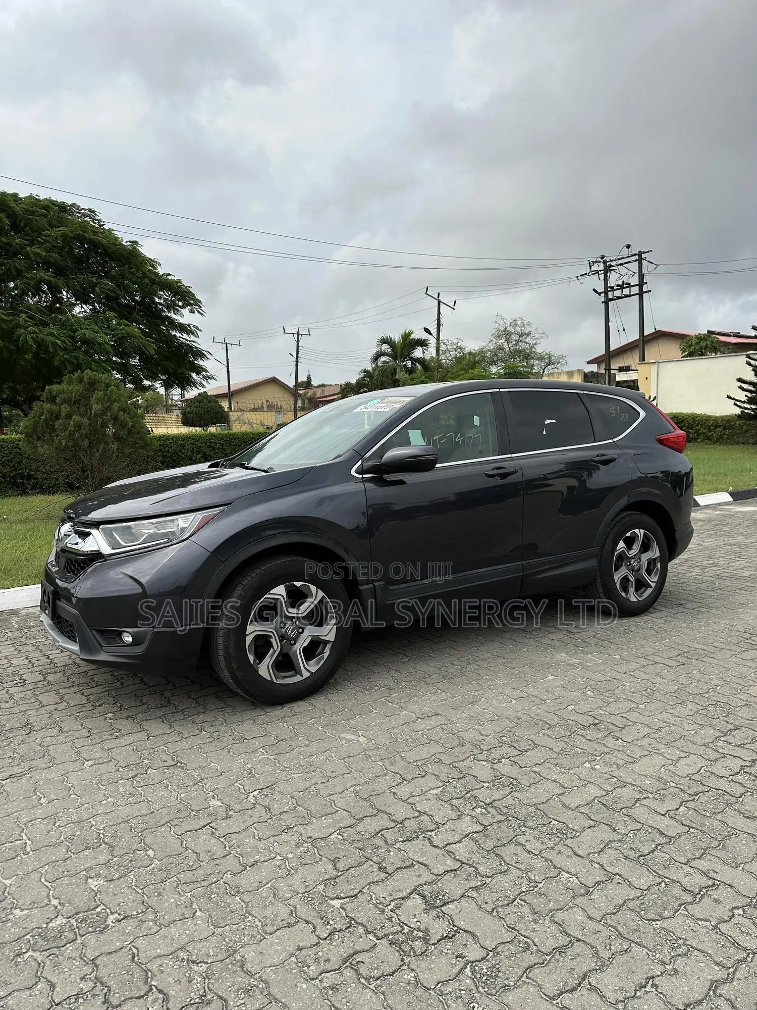 Honda CR-V EX-L 4dr SUV AWD (1.5L 4cyl CVT) 2017 Gray