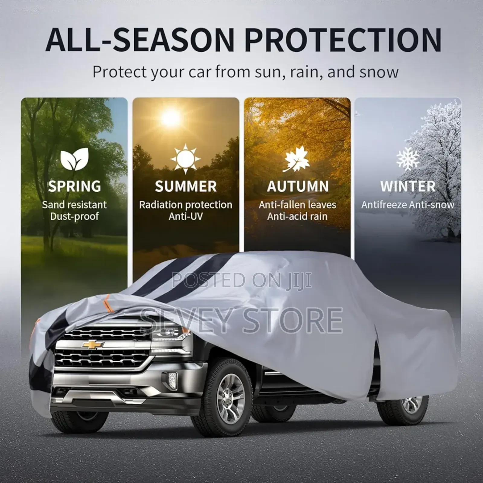 Chevrolet Silverado 1500 Truck Cover Custom Fit 1998-2025