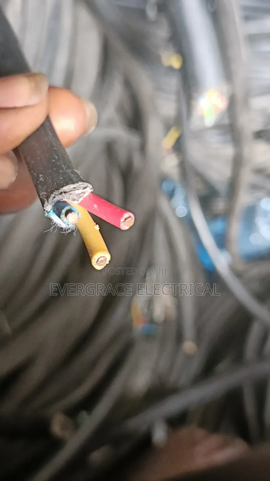 4mm 3core Solid Cable Non Armoured Nigeria.