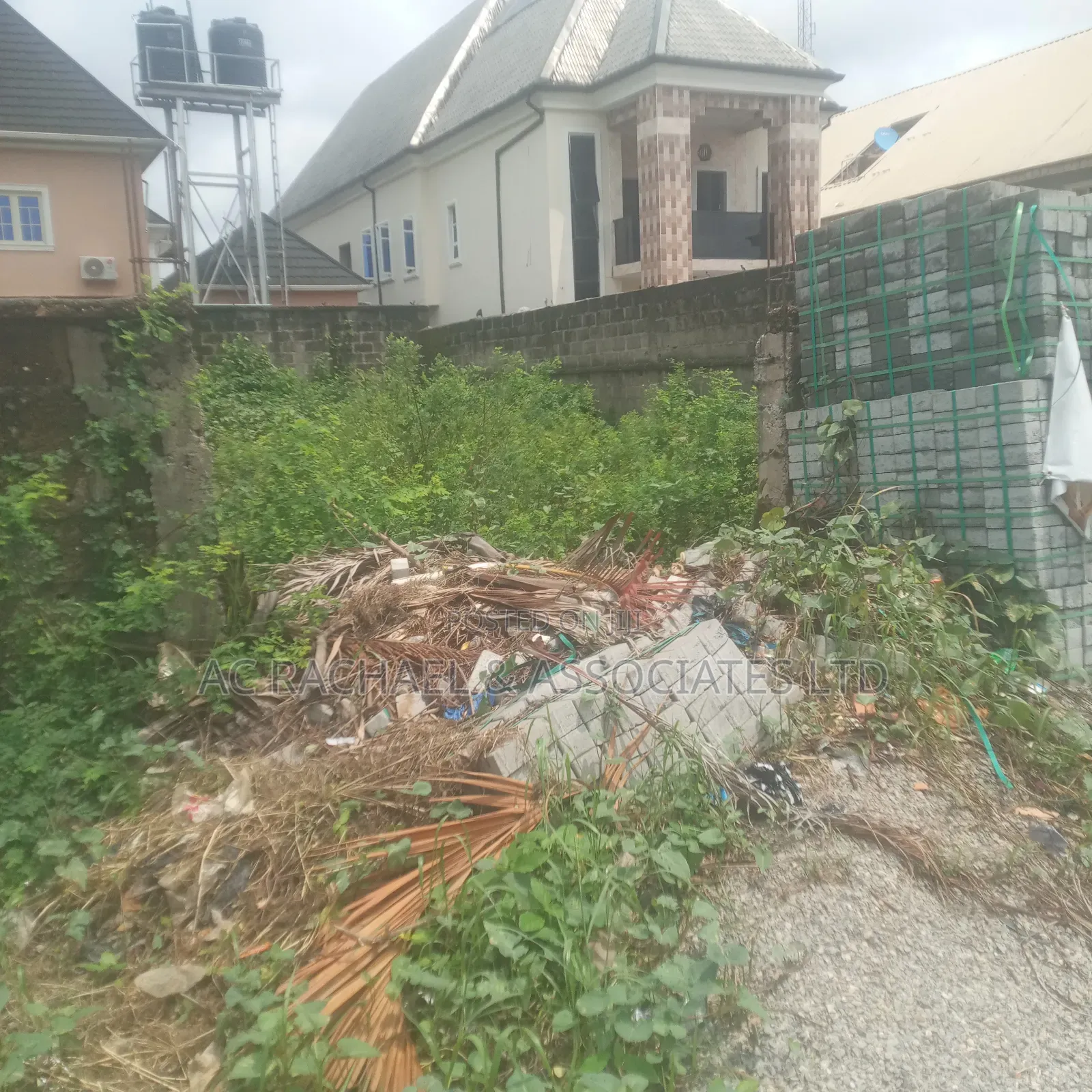 Half Plot of Land 30 by 120 for Sale