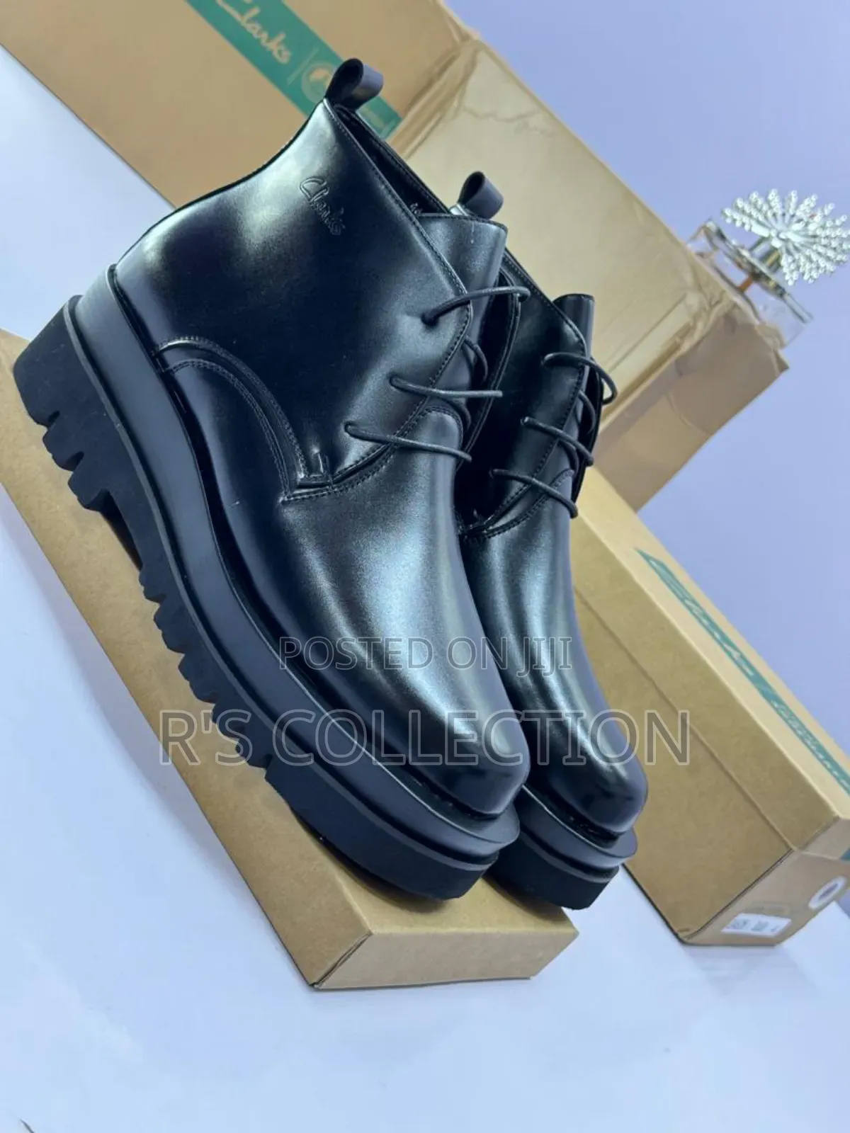 Clarks Men Boot Corporate Shoes