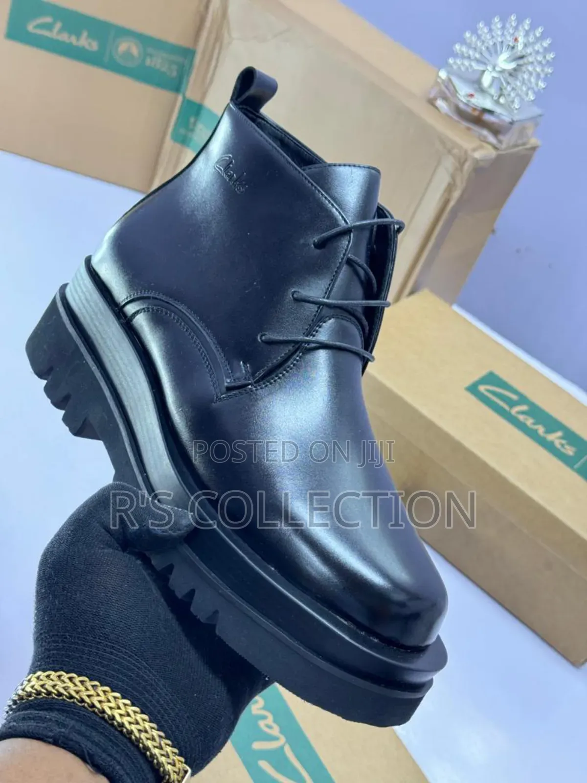 Clarks Men Boot Corporate Shoes