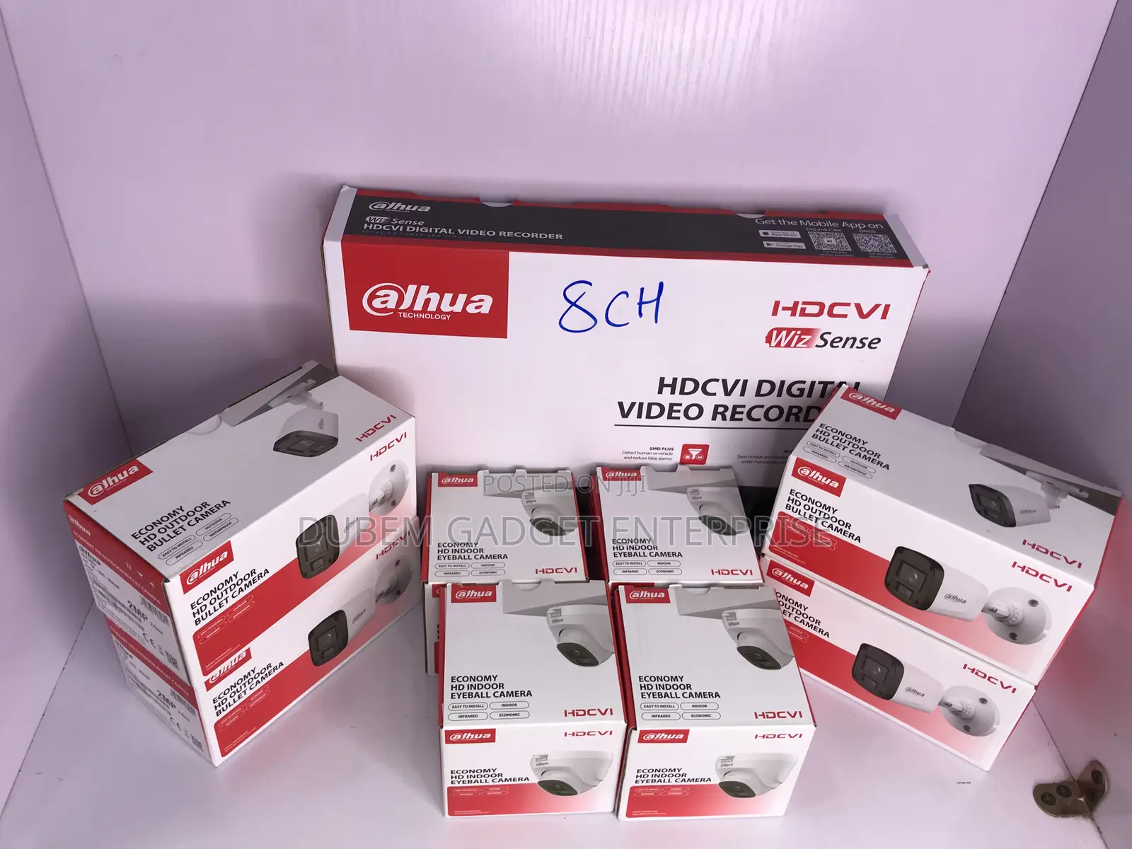 Dahua 8 Channel DVR + 8 Cameras