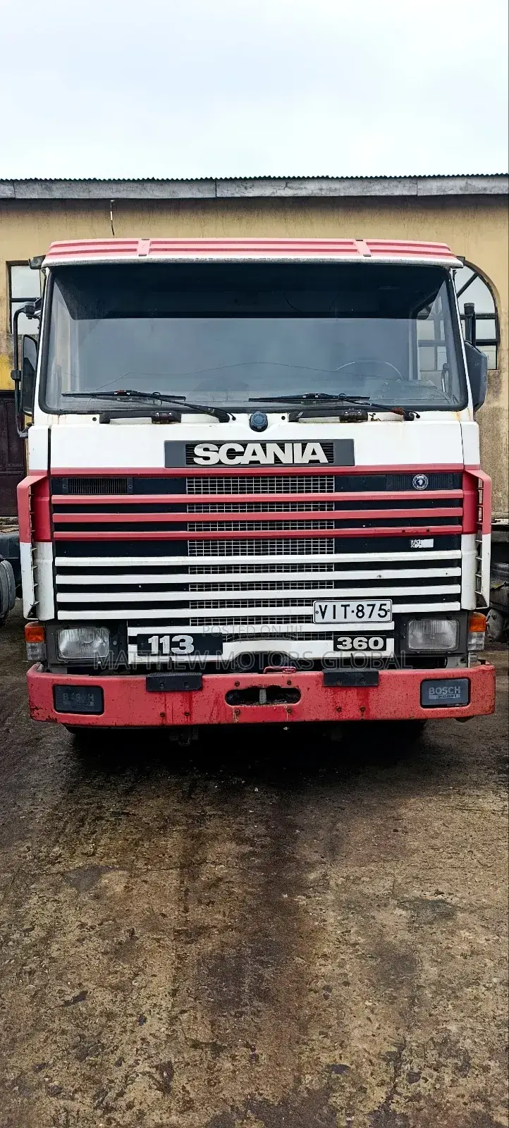 Foreign Used Scania 113 Truck