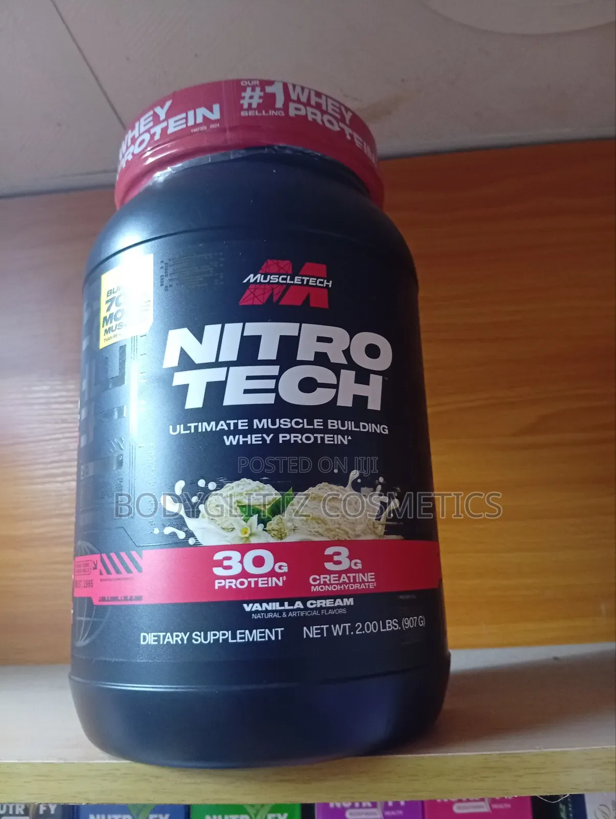 Muscletech Nitro Tech Ultimate Muscle Building Whey Protein