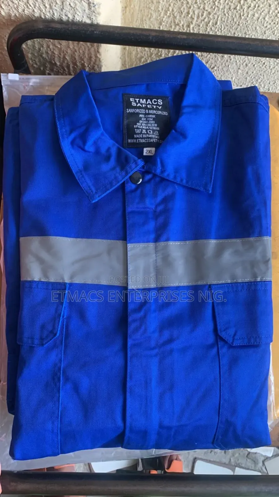 Royal Blue Coveral