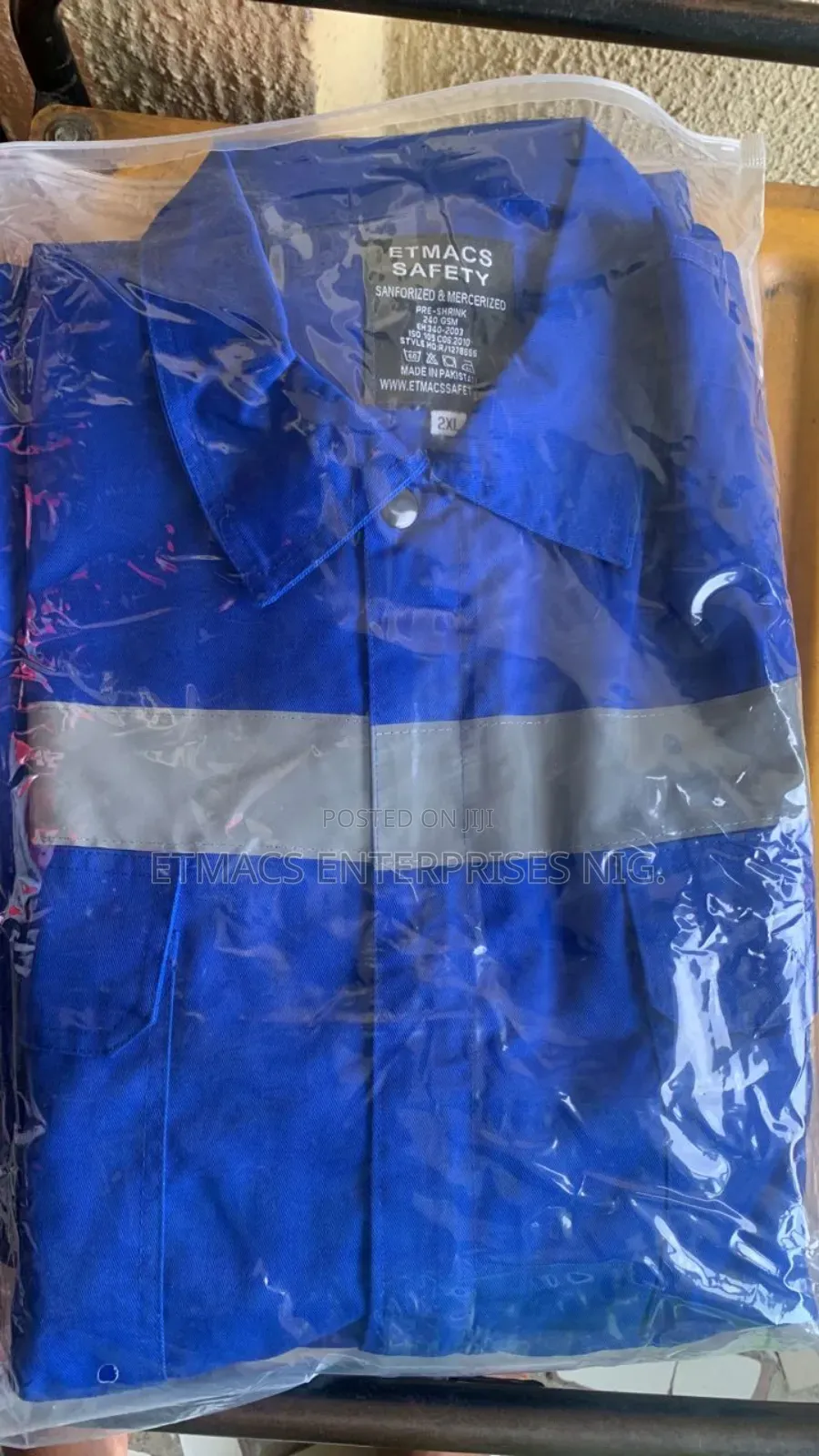 Royal Blue Coveral