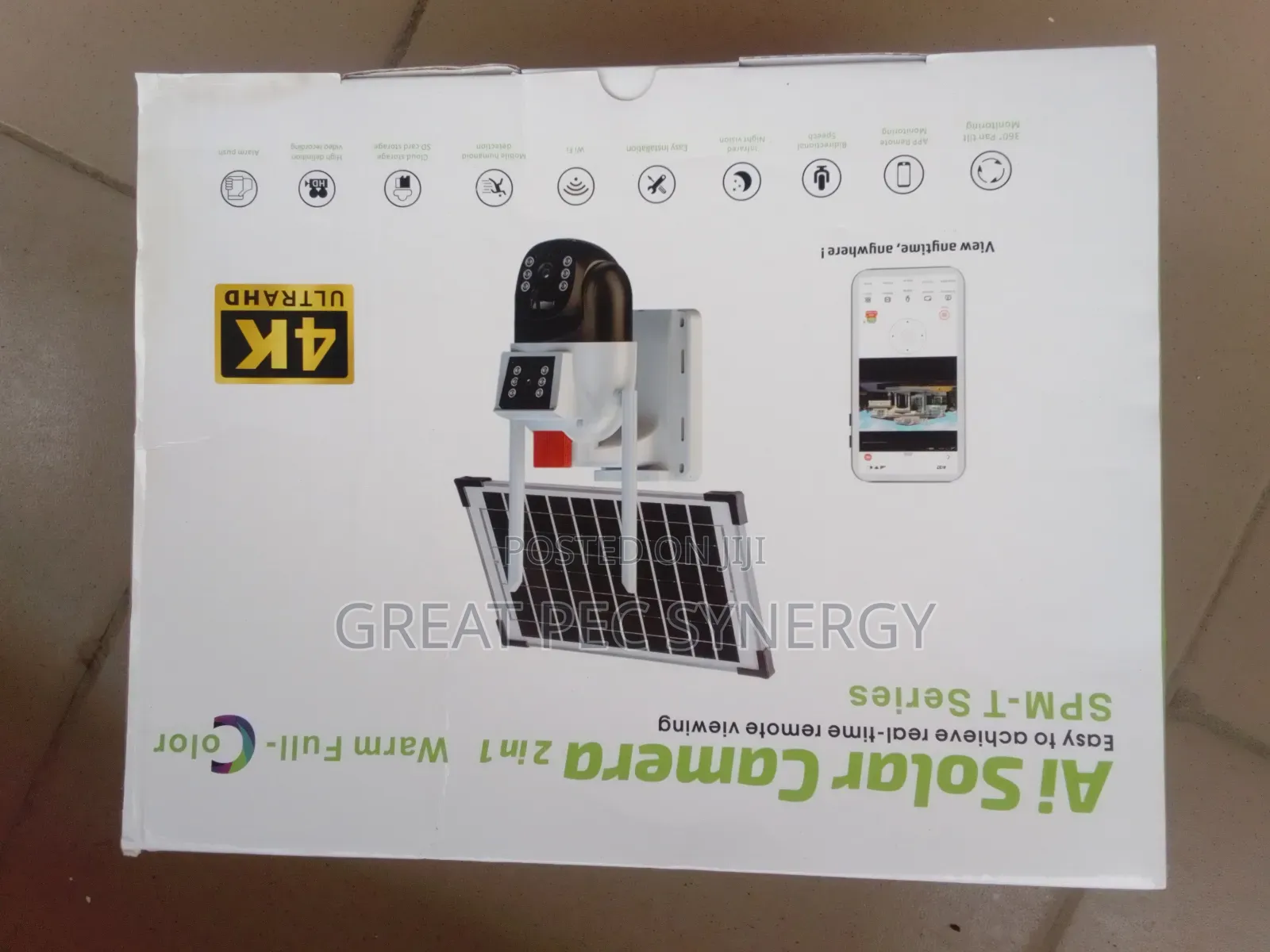 Ai 2 in 1 Solar Camera
