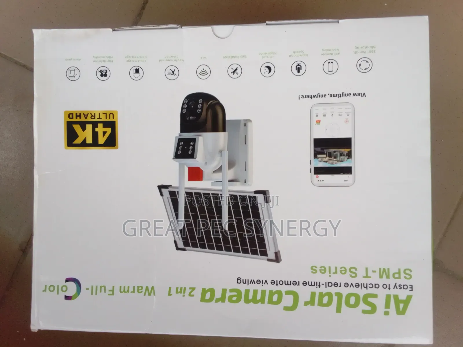 Ai 2 in 1 Solar Camera
