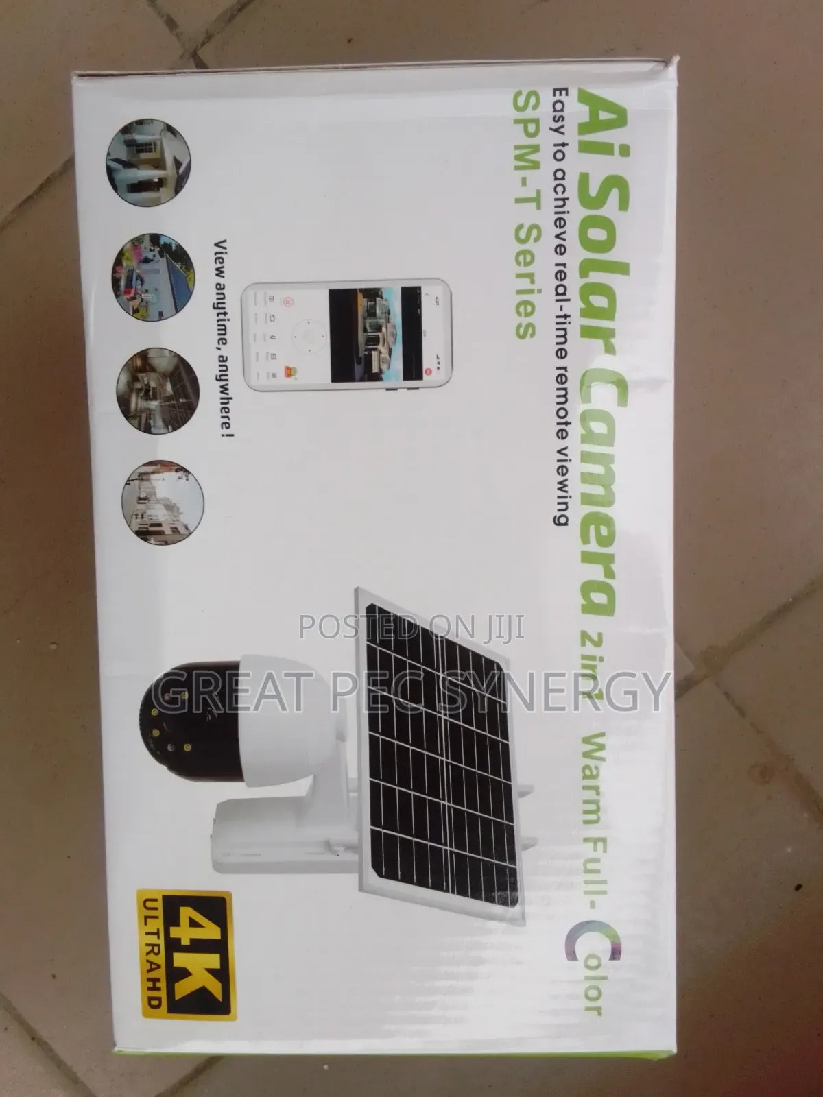 Ai 2 in 1 Solar Camera