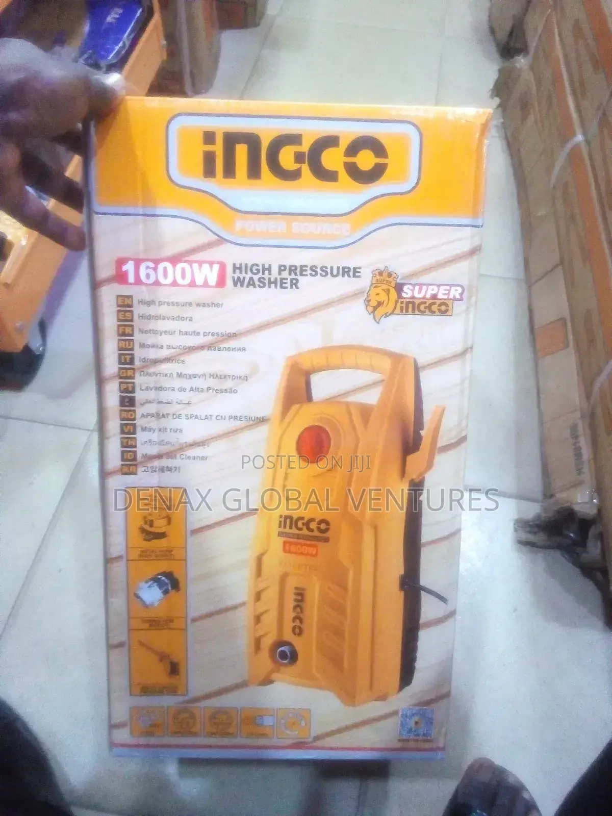 Ingco High Pressure Washer 1600w