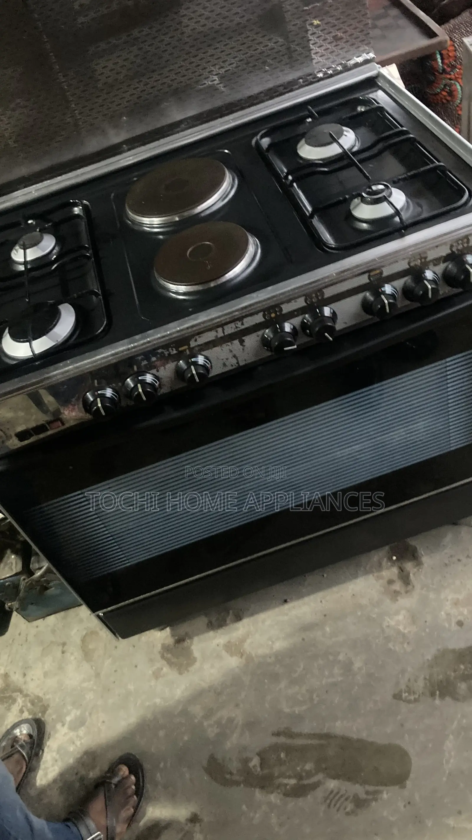 90cm 6 Burner Standing Gas Cooker