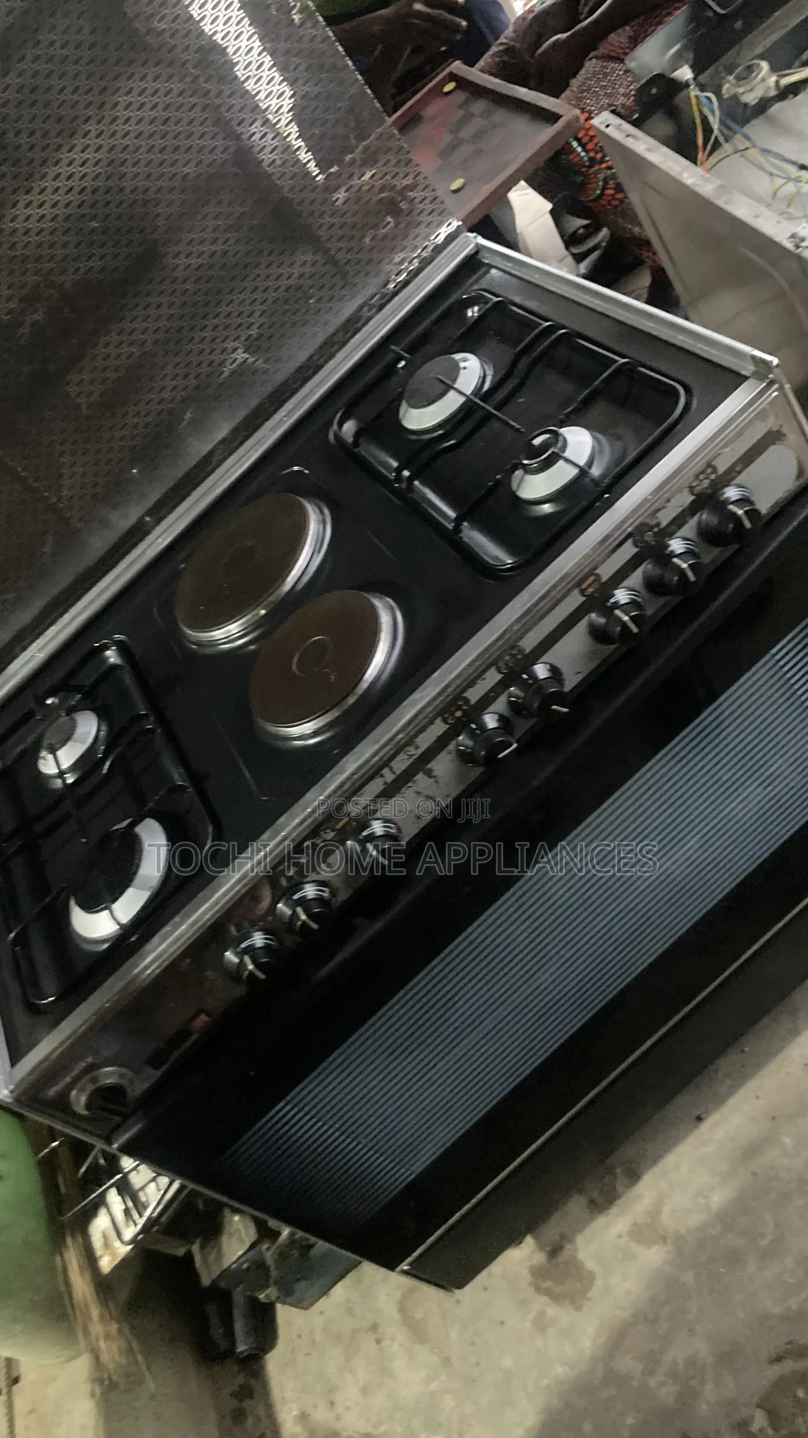 90cm 6 Burner Standing Gas Cooker