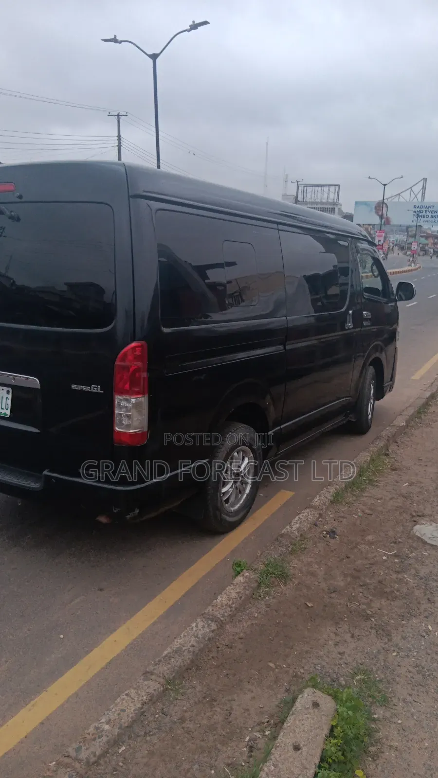 Black Executive Bus for Hire by Grand Forecast