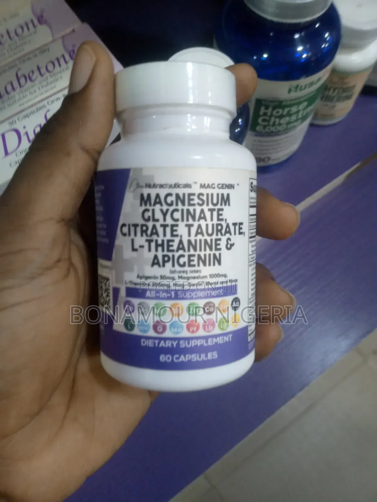 Cleannutraceuticals Magnesium Glycinate Complex X60 Caps