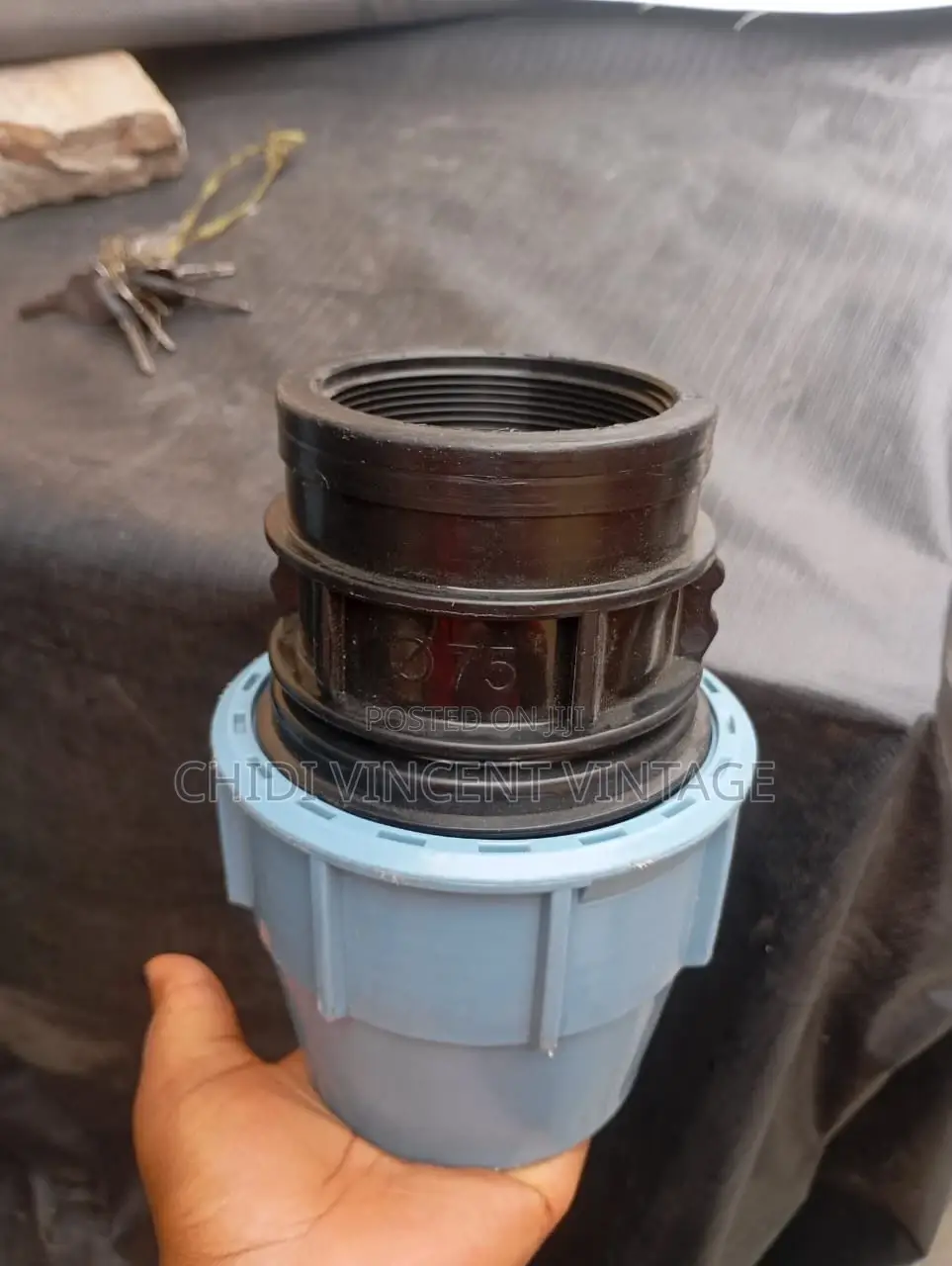 75mm Hdpe Compression Adaptor