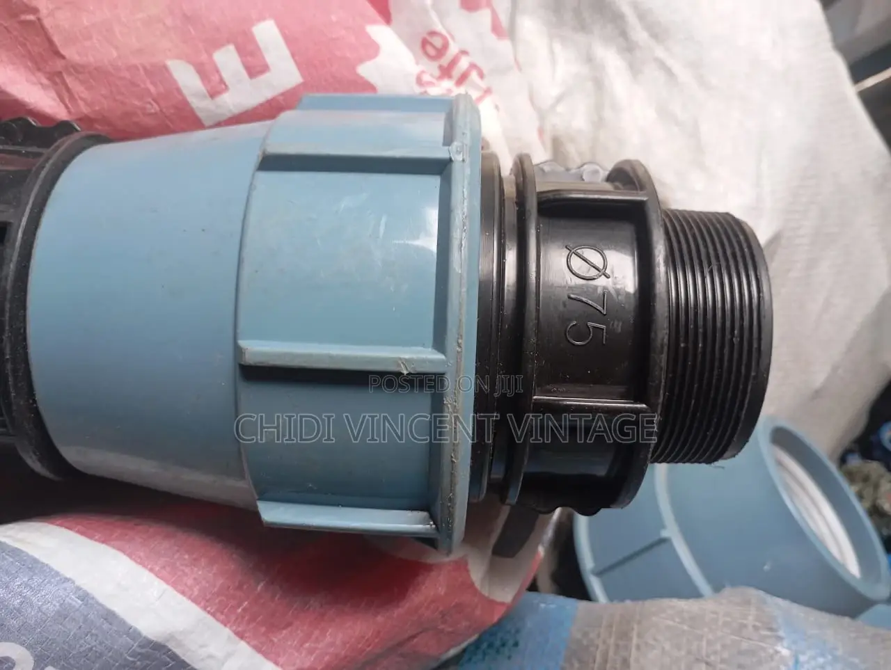 75mm Hdpe Compression Adaptor