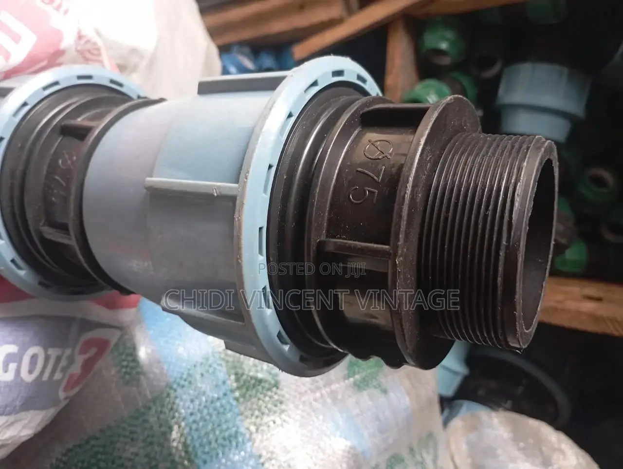 75mm Hdpe Compression Adaptor