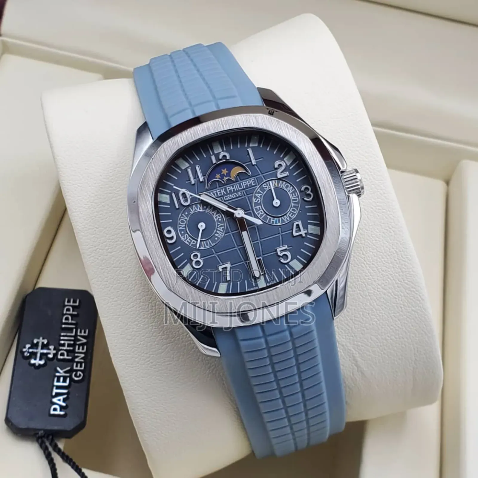 Patek Philippe Inspired Month Day Sports Watch