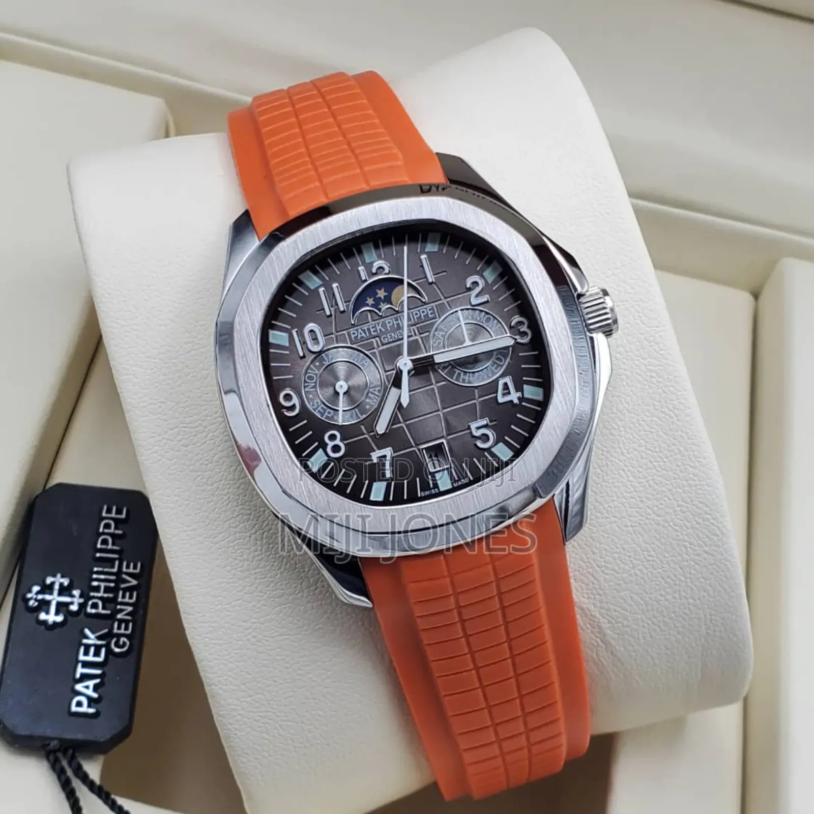 Patek Philippe Inspired Month Day Sports Watch
