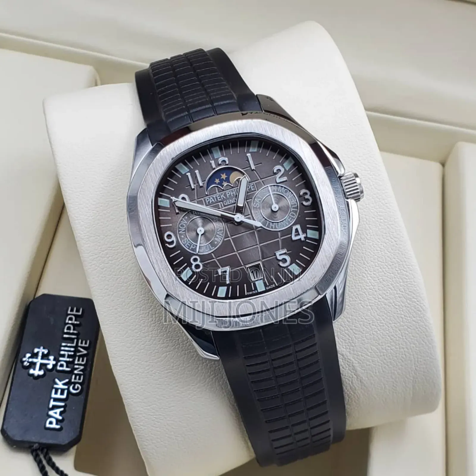 Patek Philippe Inspired Month Day Sports Watch