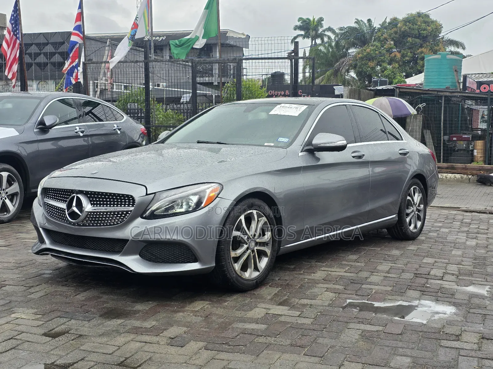 Mercedes-Benz C300 Sport 4Matic Sedan AWD (2.0L 4cyll 7A) 2016 Gray