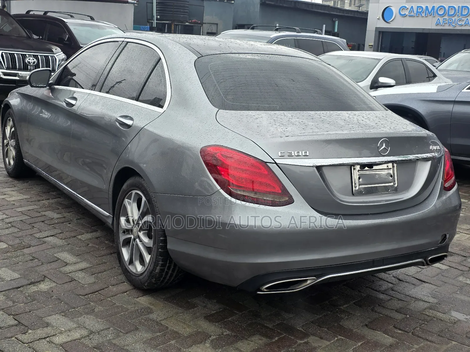 Mercedes-Benz C300 Sport 4Matic Sedan AWD (2.0L 4cyll 7A) 2016 Gray