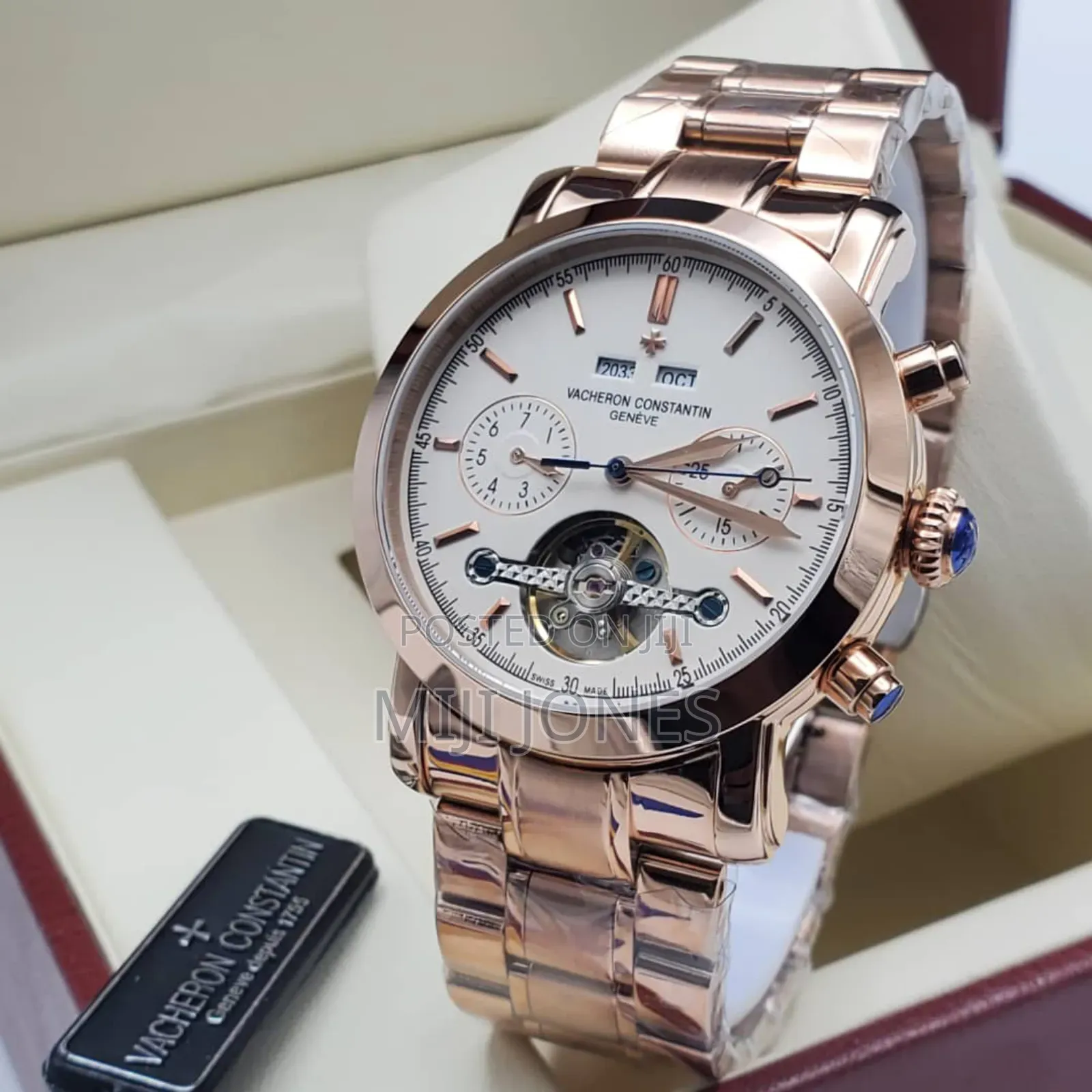 "Vacheron Constantin" Inspired Men Mechanical Chain Watch