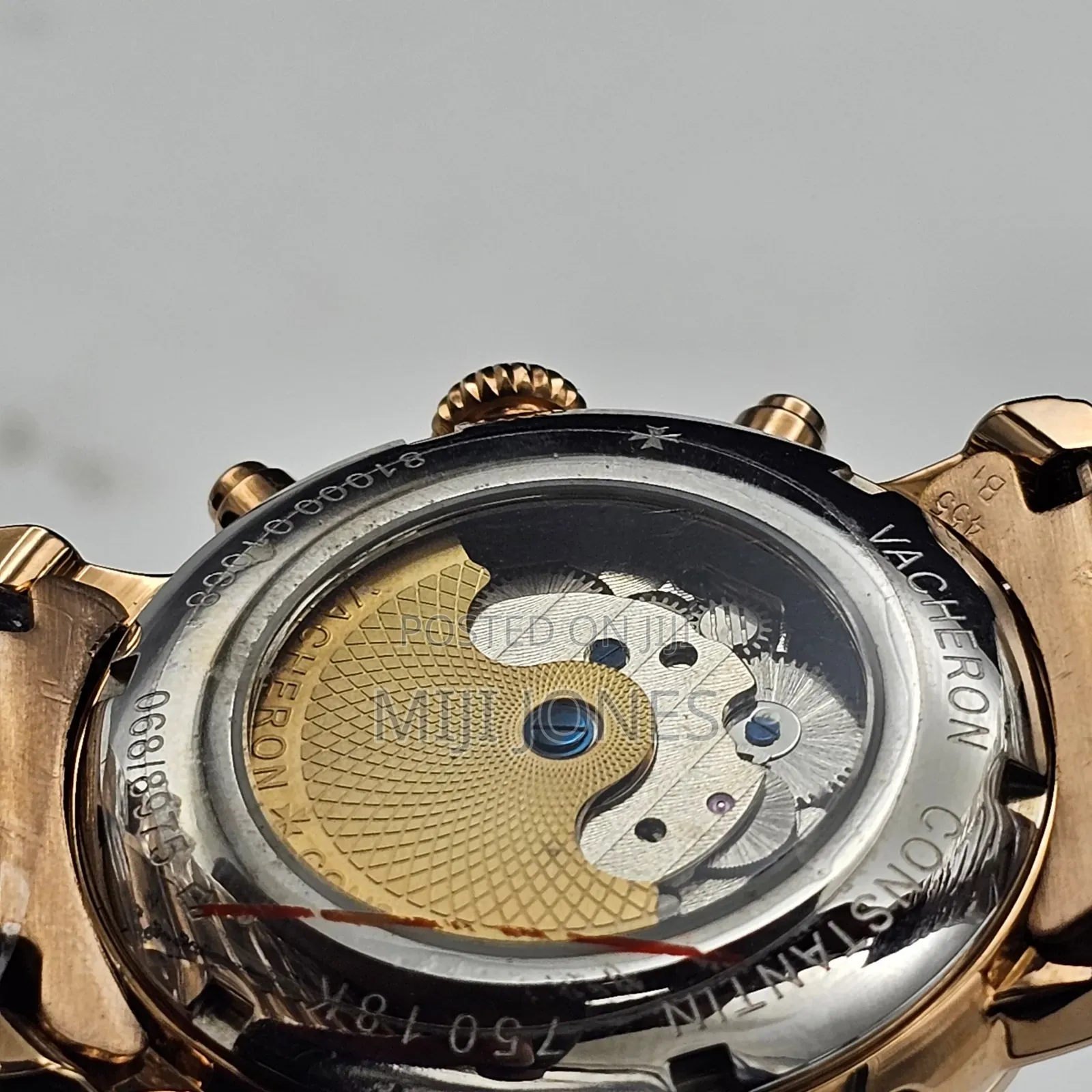 "Vacheron Constantin" Inspired Men Mechanical Chain Watch