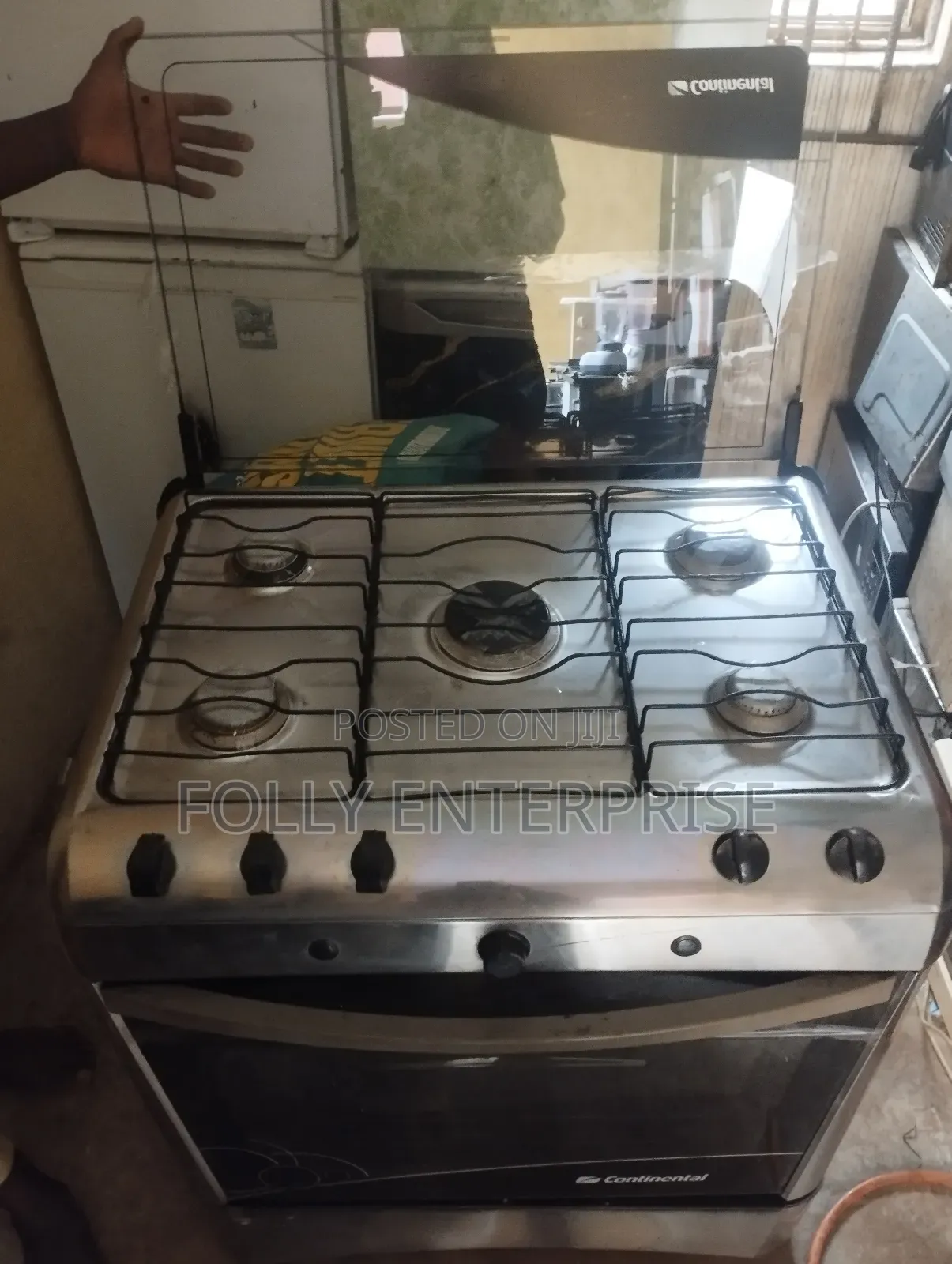Continental 5 Burners Gas Cooker With Oven