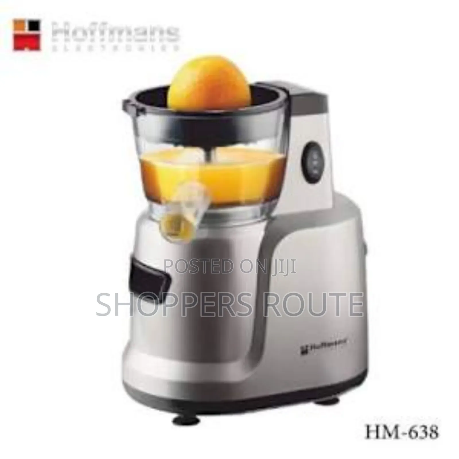 Hoffman's Electronic Vertical Slow Juicer 2 In1 Hm638 17cm