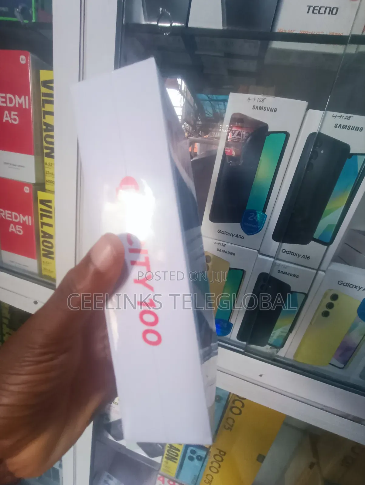 New Itel City 100 128 GB Black