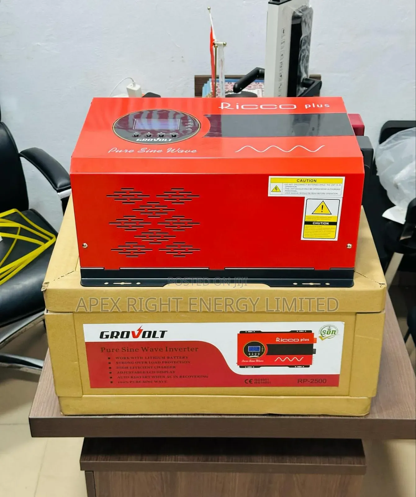 7.5kva Inverter Grovolt 48volts