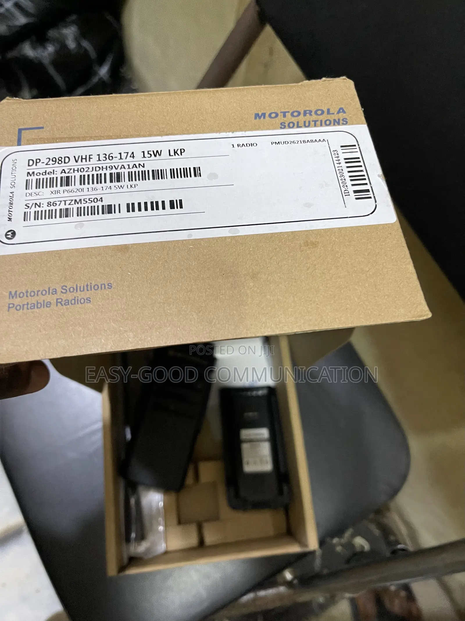 Motorola Dp 298d VHF