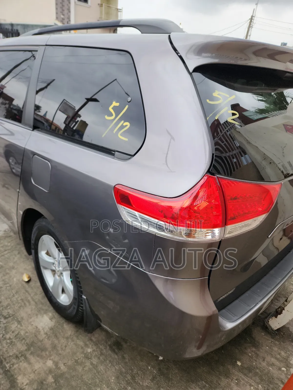 Toyota Sienna LE 8 Passenger 2012 Gray