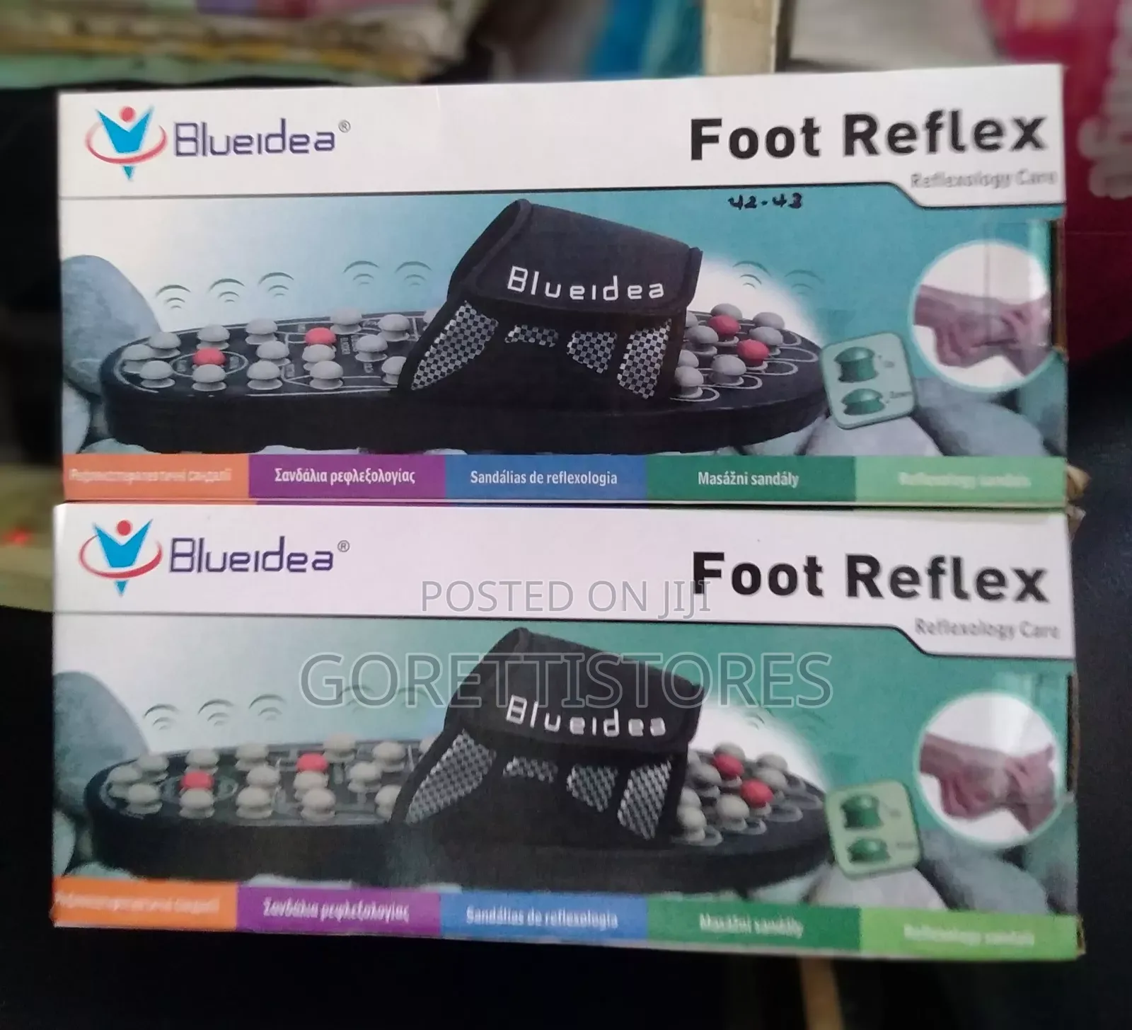 Foot Reflex Massage Slippers