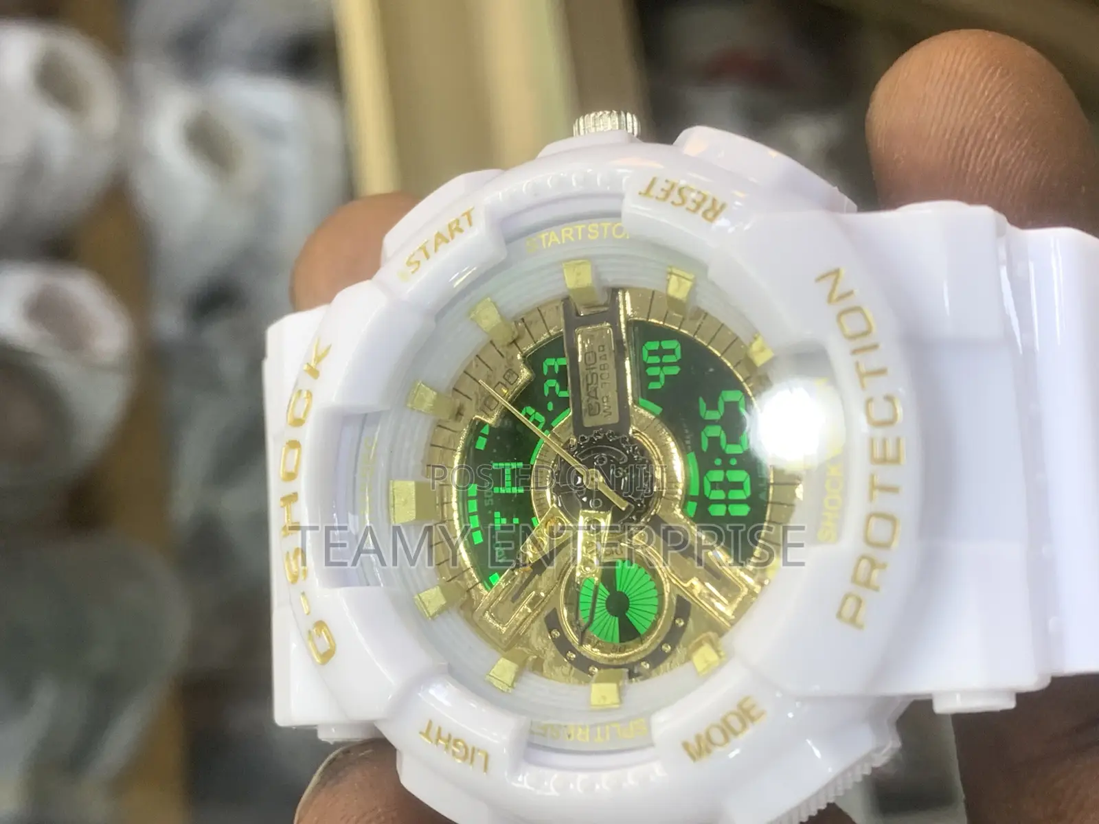 Quality G Shock Wristwatch - White and Other Colours Unisex