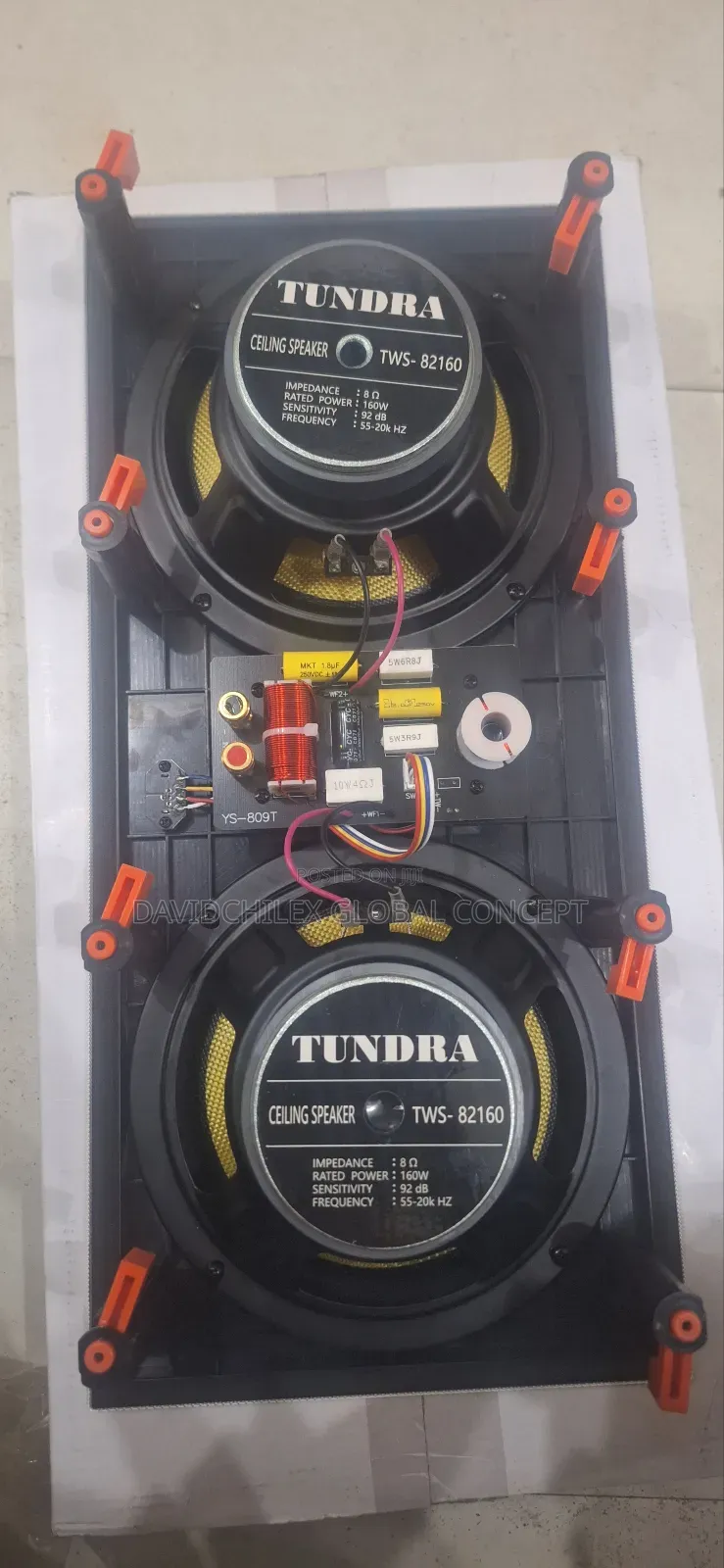Tundra Double 8inches Ceiling Speaker