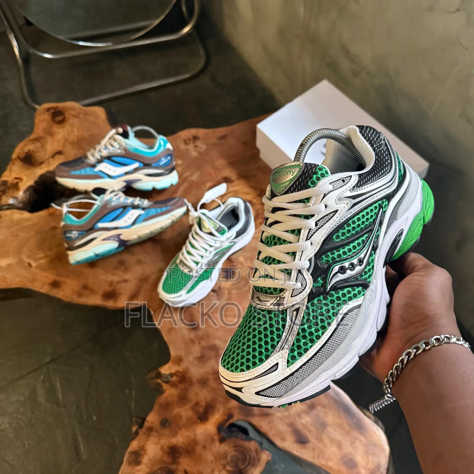 Original Foot Patrol X Saucony Progrid Omni 9 Sneakers