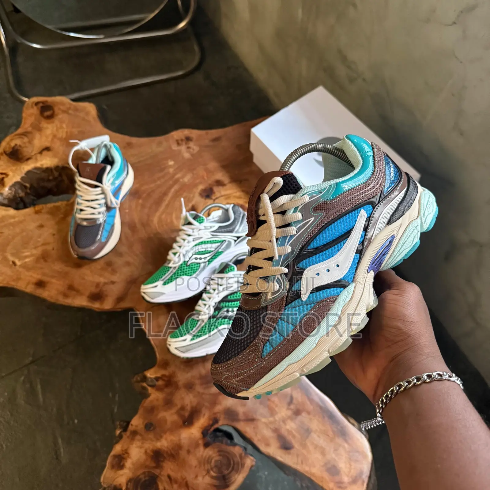 Original Foot Patrol X Saucony Progrid Omni 9 Sneakers